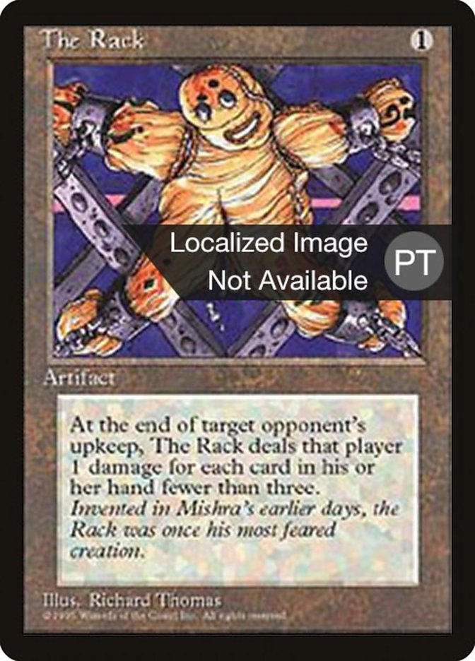 The Rack [Fourth Edition (Foreign Black Border)] | Galaxy Games LLC