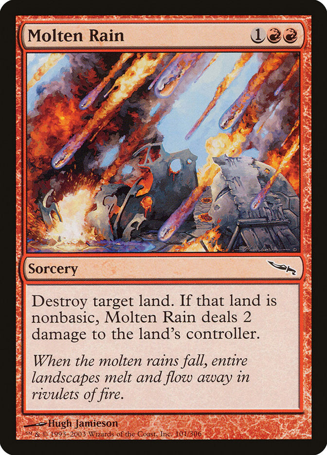 Molten Rain [Mirrodin] | Galaxy Games LLC
