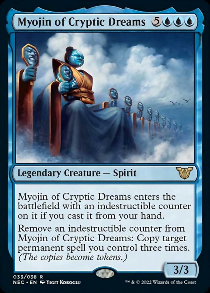 Myojin of Cryptic Dreams [Kamigawa: Neon Dynasty Commander] | Galaxy Games LLC