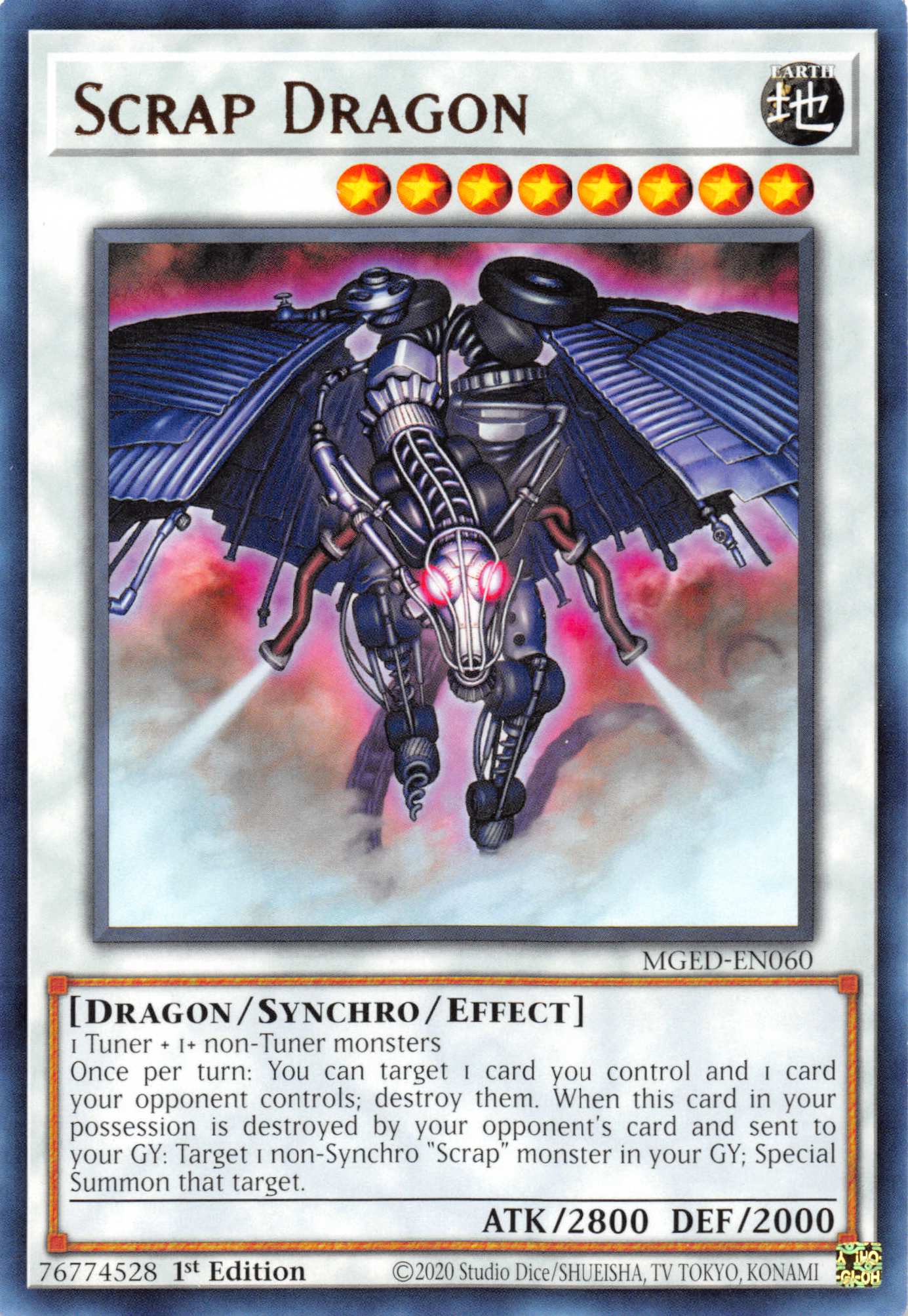 Scrap Dragon [MGED-EN060] Rare | Galaxy Games LLC