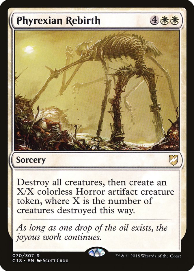 Phyrexian Rebirth [Commander 2018] | Galaxy Games LLC