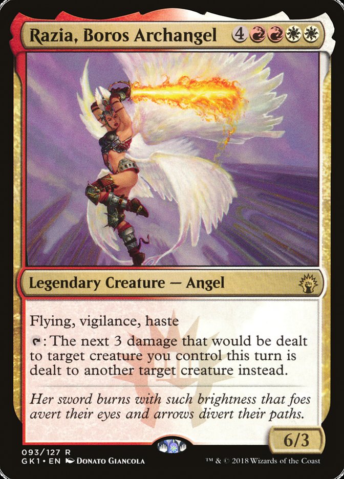 Razia, Boros Archangel [Guilds of Ravnica Guild Kit] | Galaxy Games LLC