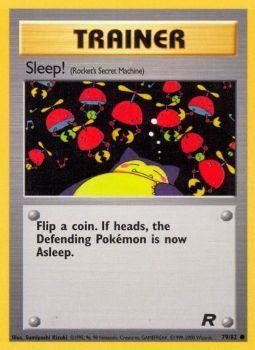 Sleep! (79/82) [Team Rocket Unlimited] | Galaxy Games LLC