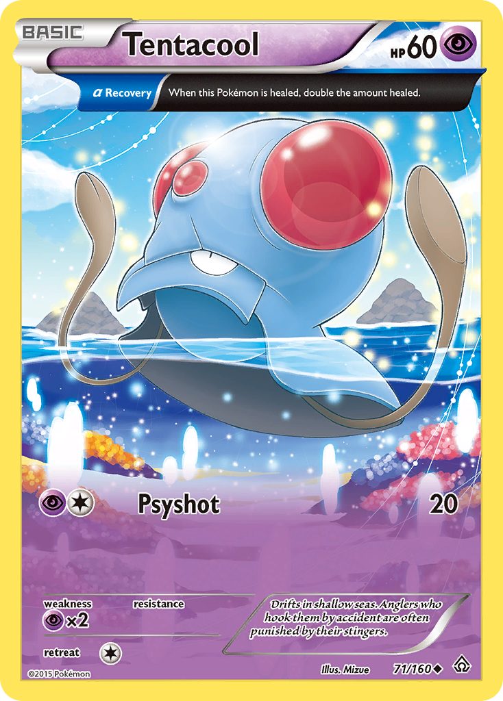 Tentacool (71/160) [XY: Primal Clash] | Galaxy Games LLC