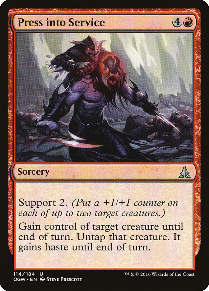 Press into Service [Oath of the Gatewatch] | Galaxy Games LLC