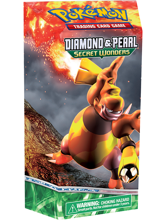 Diamond & Pearl: Secret Wonders - Theme Deck (Lavaflow) | Galaxy Games LLC
