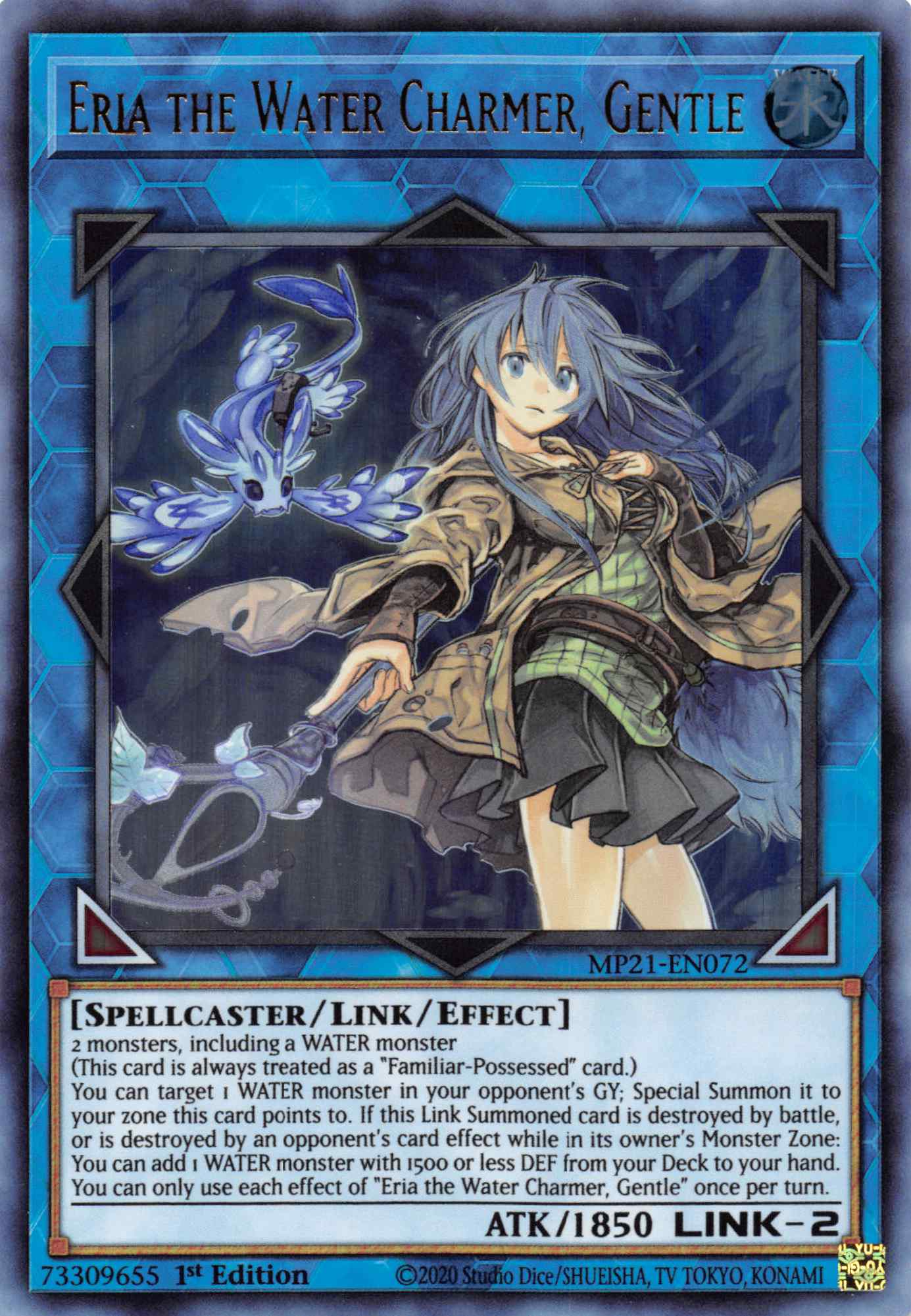 Eria the Water Charmer, Gentle [MP21-EN072] Ultra Rare | Galaxy Games LLC