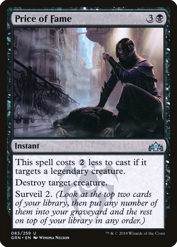 Price of Fame [Guilds of Ravnica] | Galaxy Games LLC