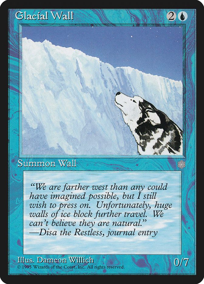 Glacial Wall [Ice Age] | Galaxy Games LLC