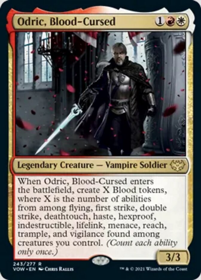 Odric, Blood-Cursed [Innistrad: Crimson Vow] | Galaxy Games LLC