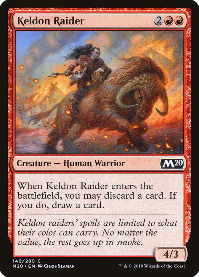 Keldon Raider [Core Set 2020] | Galaxy Games LLC