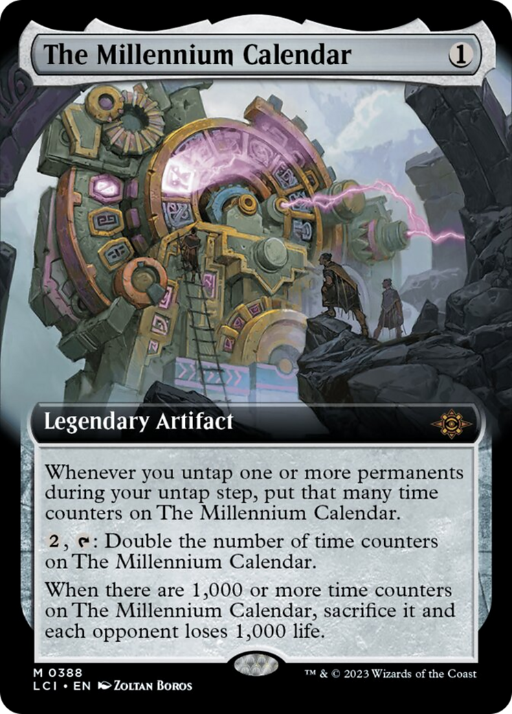 The Millennium Calendar (Extended Art) [The Lost Caverns of Ixalan] | Galaxy Games LLC