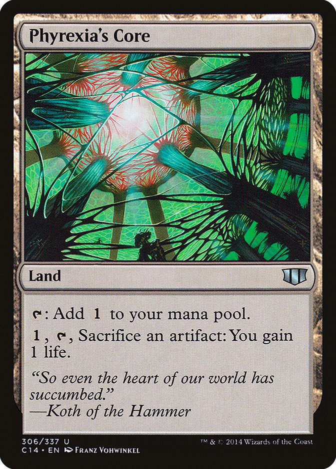 Phyrexia's Core [Commander 2014] | Galaxy Games LLC