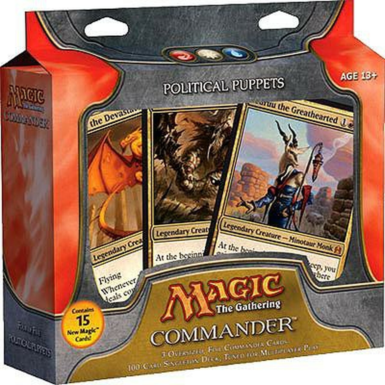Commander Deck (Political Puppets) | Galaxy Games LLC