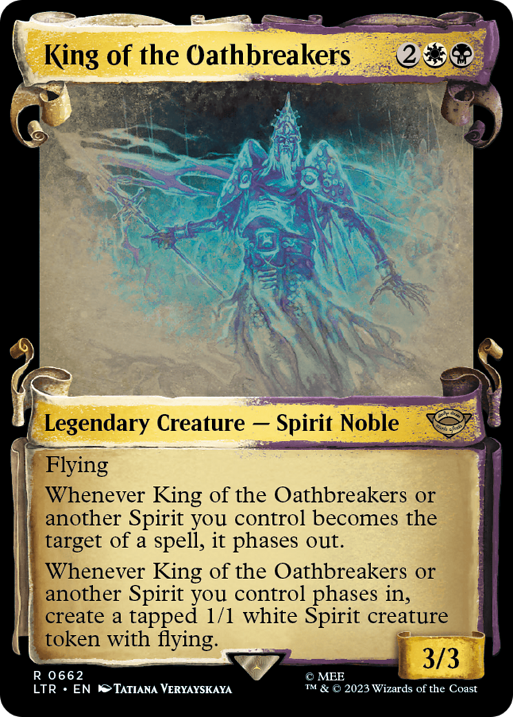 King of the Oathbreakers [The Lord of the Rings: Tales of Middle-Earth Showcase Scrolls] | Galaxy Games LLC