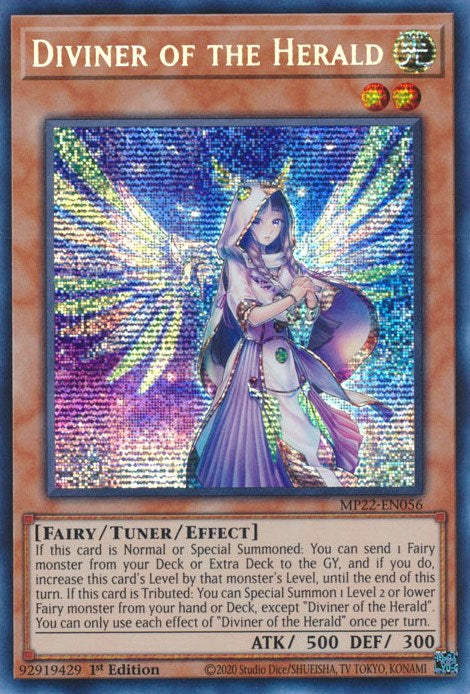 Diviner of the Herald [MP22-EN056] Prismatic Secret Rare | Galaxy Games LLC