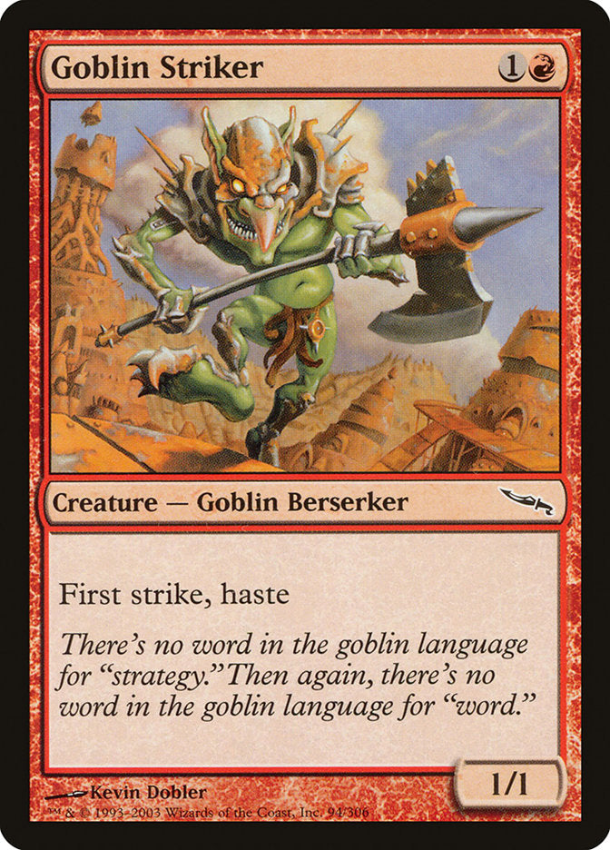 Goblin Striker [Mirrodin] | Galaxy Games LLC