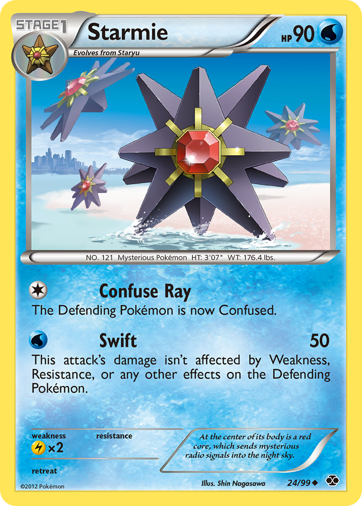 Starmie (24/99) [Black & White: Next Destinies] | Galaxy Games LLC