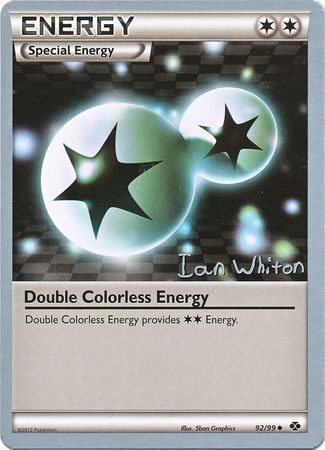 Double Colorless Energy (92/99) (American Gothic - Ian Whiton) [World Championships 2013] | Galaxy Games LLC