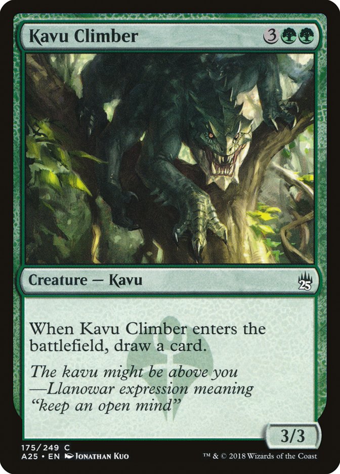 Kavu Climber [Masters 25] | Galaxy Games LLC