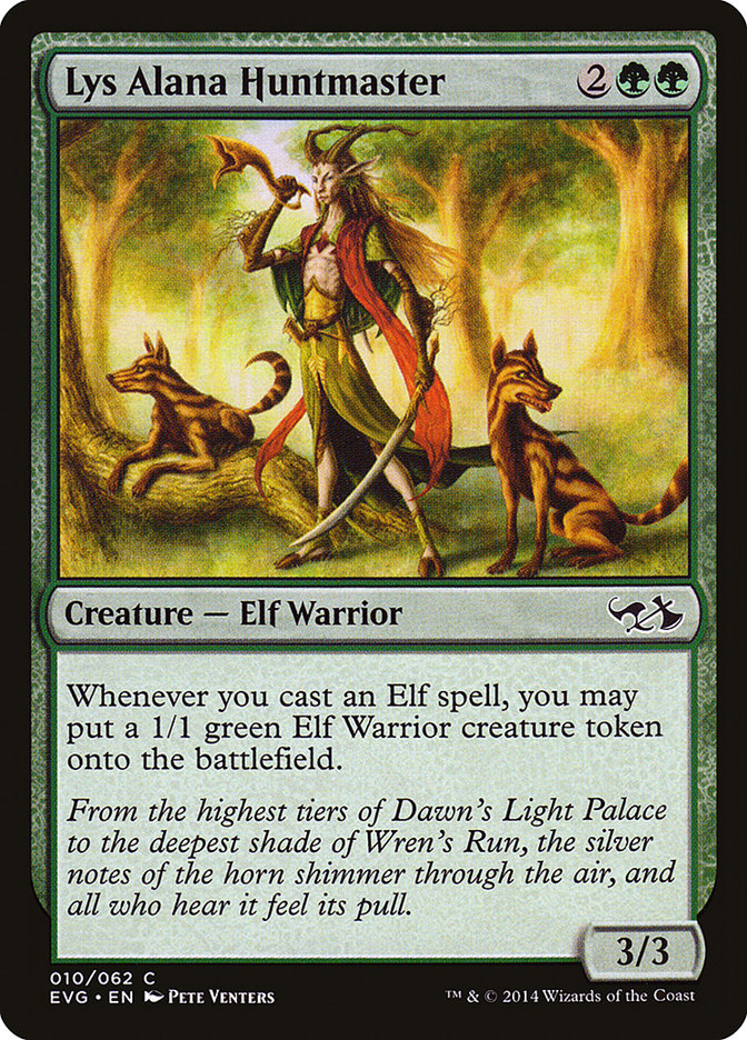 Lys Alana Huntmaster (Elves vs. Goblins) [Duel Decks Anthology] | Galaxy Games LLC