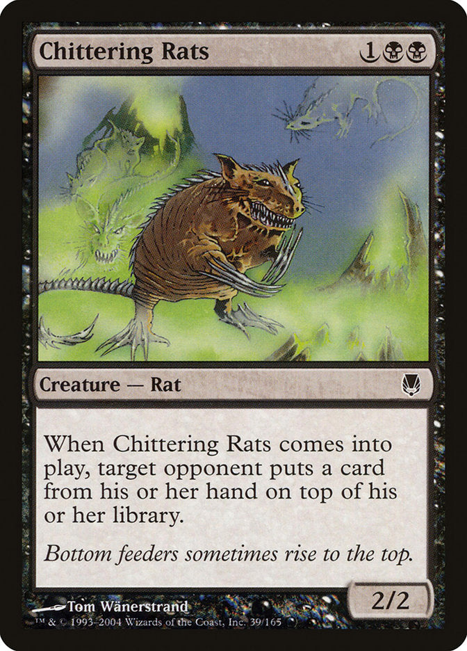 Chittering Rats [Darksteel] | Galaxy Games LLC