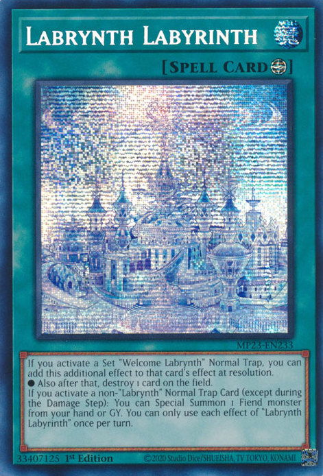 Labrynth Labyrinth [MP23-EN233] Prismatic Secret Rare | Galaxy Games LLC