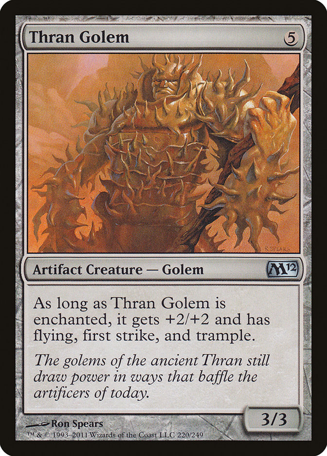 Thran Golem [Magic 2012] | Galaxy Games LLC