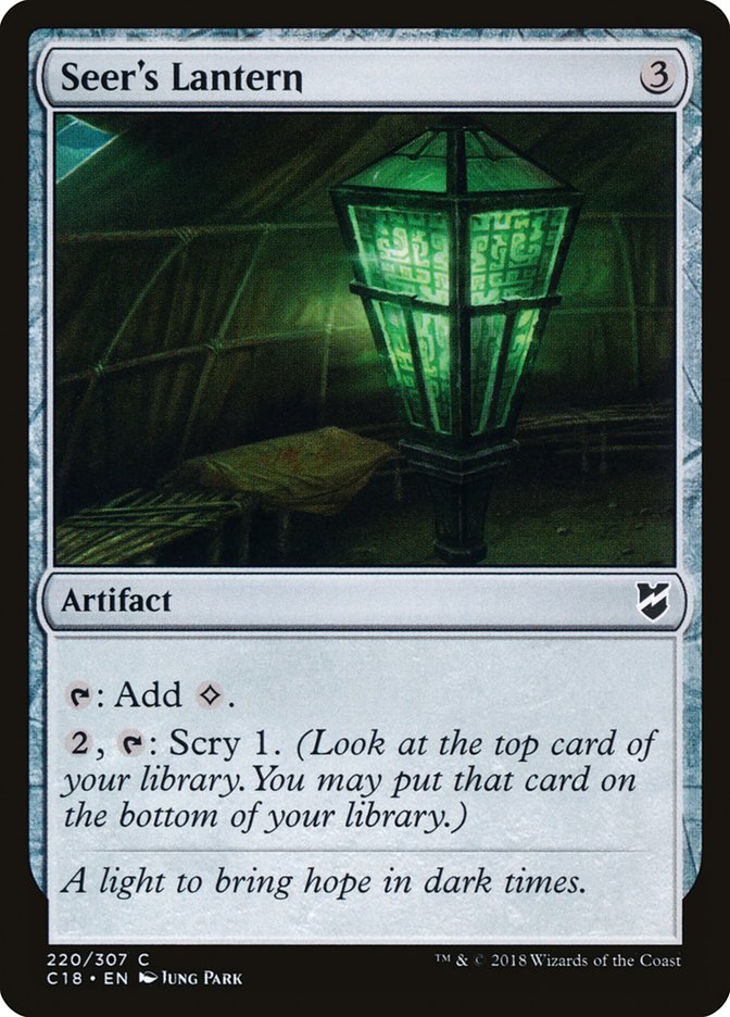 Seer's Lantern [Commander 2018] | Galaxy Games LLC