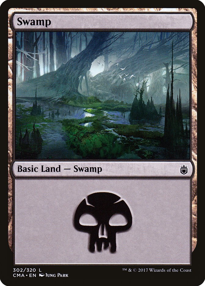 Swamp (302) [Commander Anthology] | Galaxy Games LLC