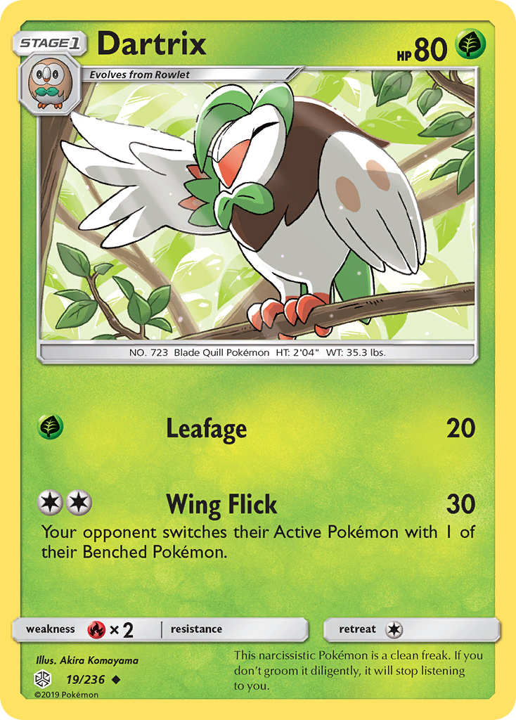 Dartrix (19/236) [Sun & Moon: Cosmic Eclipse] | Galaxy Games LLC