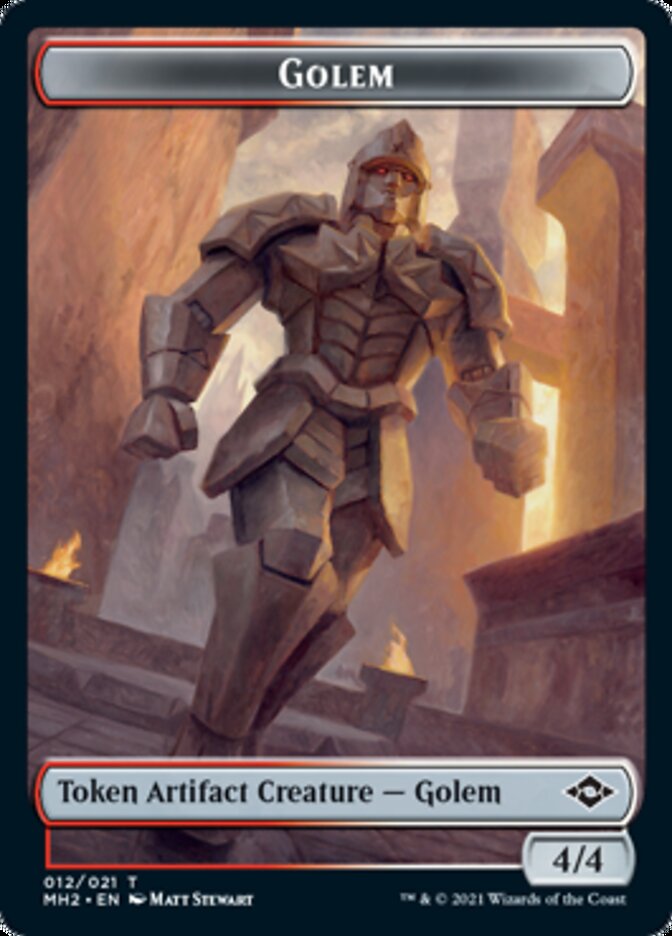 Golem Token [Modern Horizons 2 Tokens] | Galaxy Games LLC