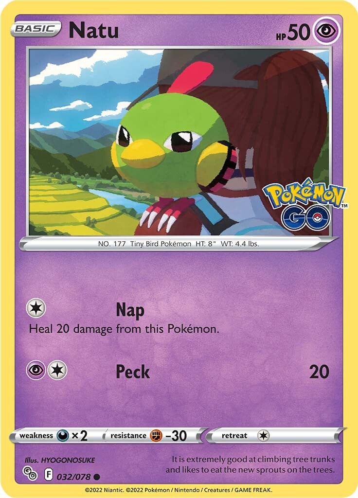 Natu (032/078) [Pokémon GO] | Galaxy Games LLC