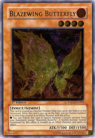 Blazewing Butterfly [TAEV-EN089] Ultimate Rare | Galaxy Games LLC