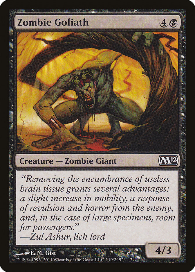 Zombie Goliath [Magic 2012] | Galaxy Games LLC