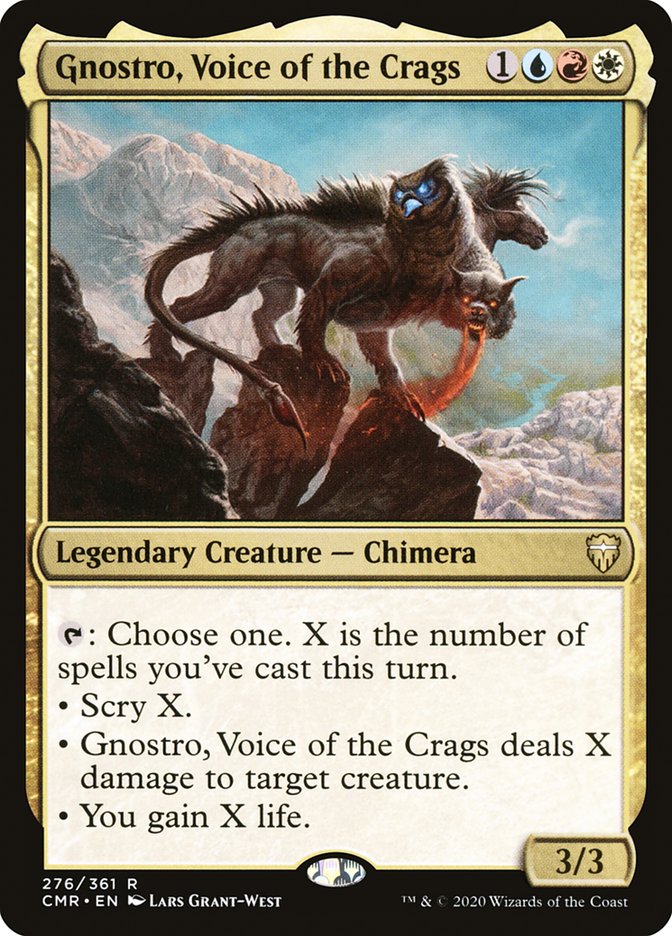 Gnostro, Voice of the Crags [Commander Legends] | Galaxy Games LLC
