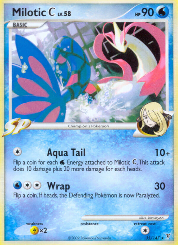 Milotic C (35/147) (Theme Deck Exclusive) [Platinum: Supreme Victors] | Galaxy Games LLC