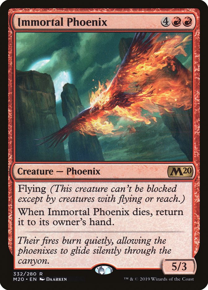 Immortal Phoenix [Core Set 2020] | Galaxy Games LLC