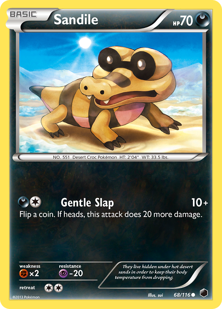 Sandile (68/116) [Black & White: Plasma Freeze] | Galaxy Games LLC