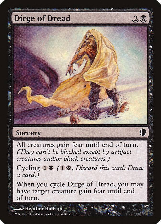 Dirge of Dread [Commander 2013] | Galaxy Games LLC