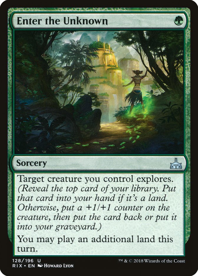 Enter the Unknown [Rivals of Ixalan] | Galaxy Games LLC