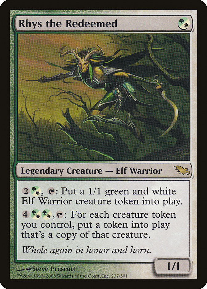 Rhys the Redeemed [Shadowmoor] | Galaxy Games LLC
