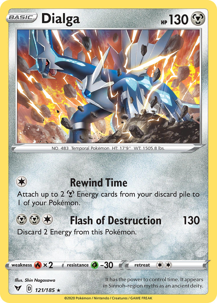 Dialga (121/185) [Sword & Shield: Vivid Voltage] | Galaxy Games LLC