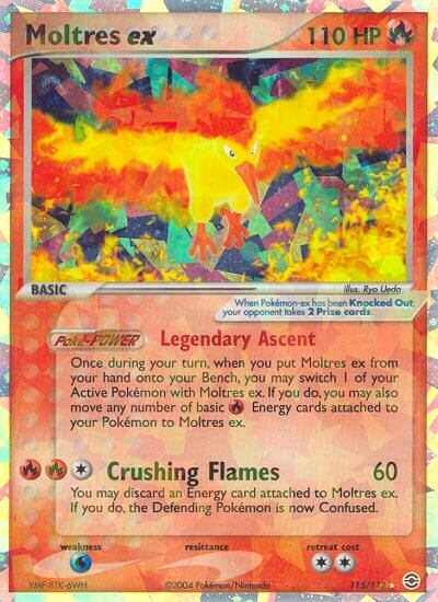 Moltres ex (115/112) [EX: FireRed & LeafGreen] | Galaxy Games LLC