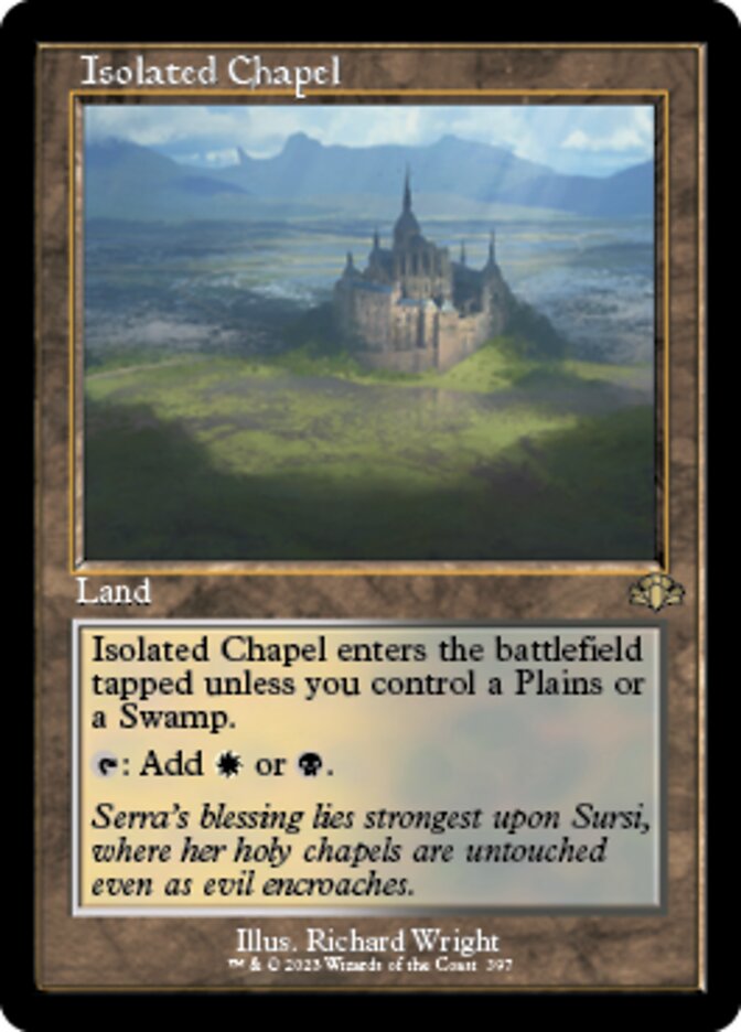 Isolated Chapel (Retro) [Dominaria Remastered] | Galaxy Games LLC