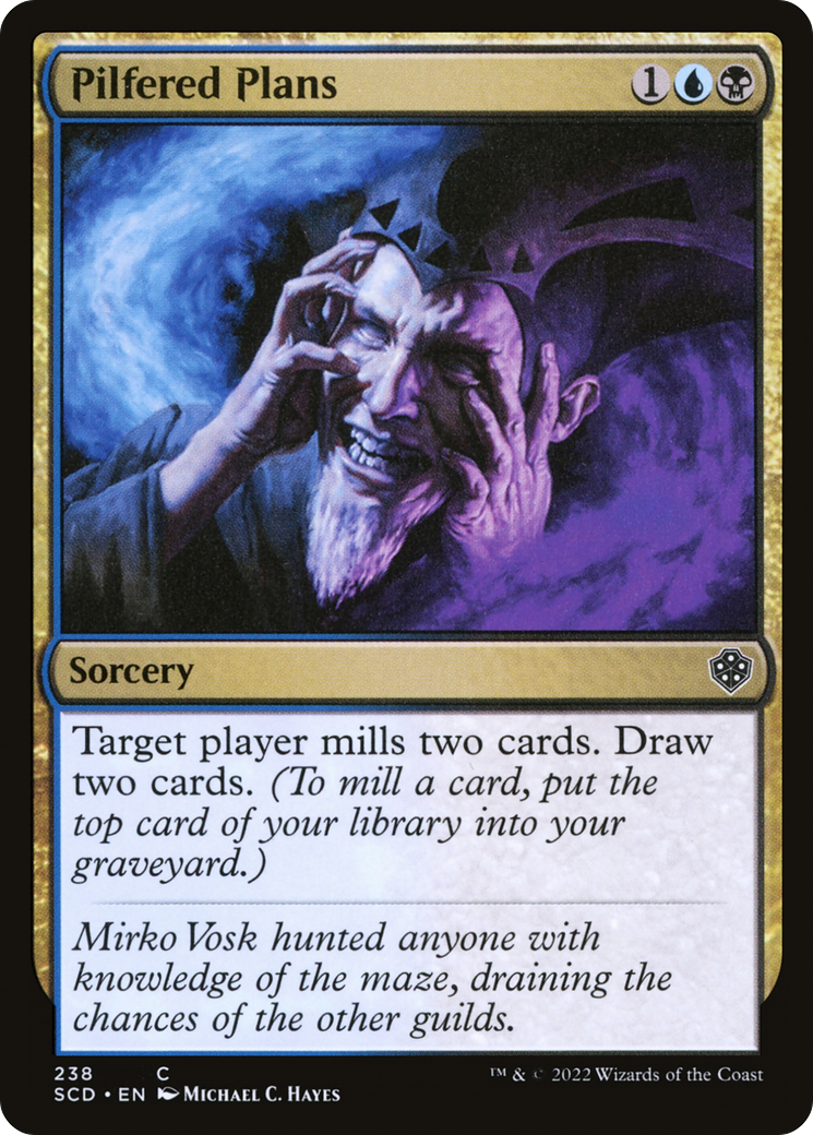 Pilfered Plans [Starter Commander Decks] | Galaxy Games LLC