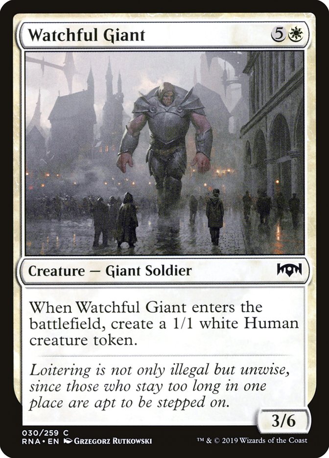 Watchful Giant [Ravnica Allegiance] | Galaxy Games LLC