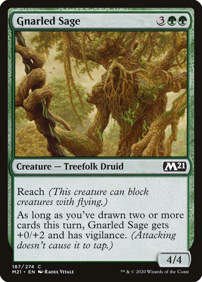 Gnarled Sage [Core Set 2021] | Galaxy Games LLC