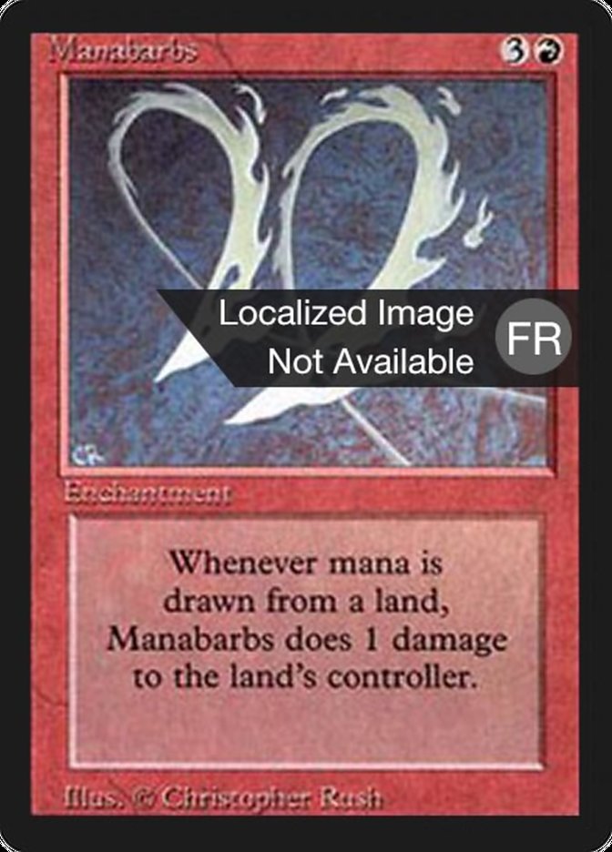 Manabarbs [Foreign Black Border] | Galaxy Games LLC