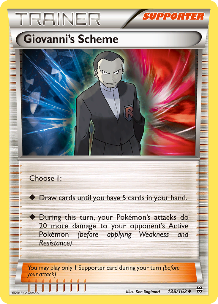 Giovanni's Scheme (138/162) [XY: BREAKthrough] | Galaxy Games LLC